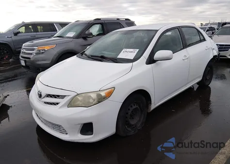 2011 Toyota Corolla Le из США, поврежденный, VIN 2T1BU4EE1BC593708